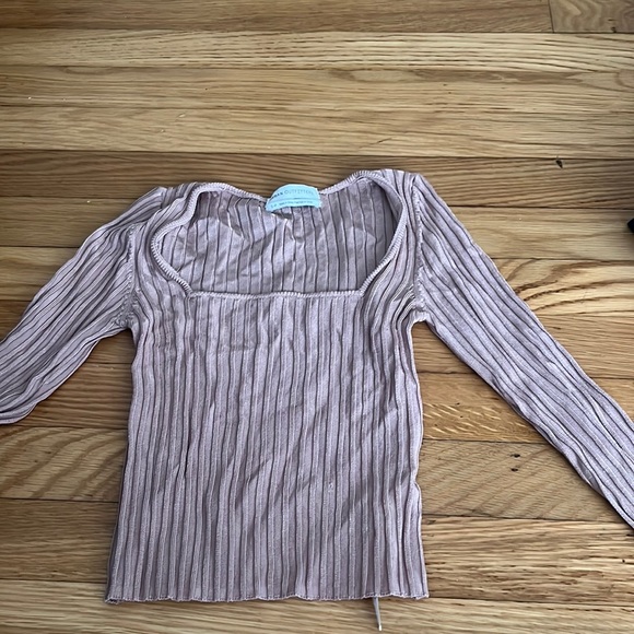 brownish crop top - Picture 1 of 2